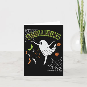 Halloween Ghost Llerinas Llet Dance Cute Costume G Card
