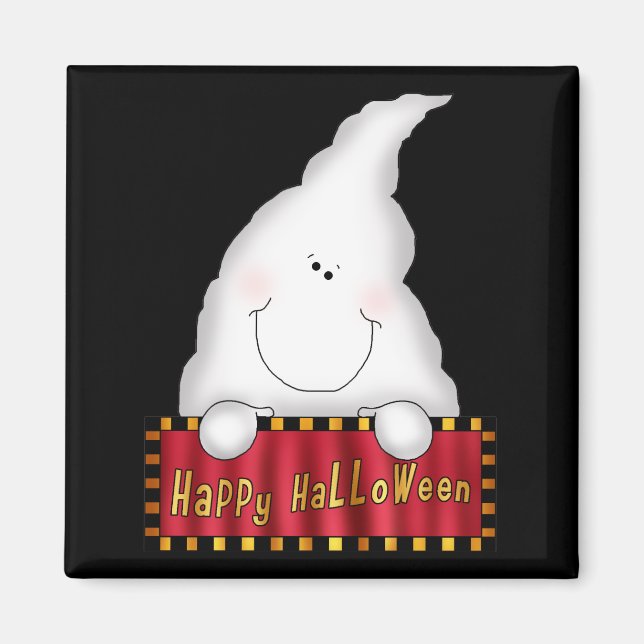 Halloween Ghost Magnet (Front)