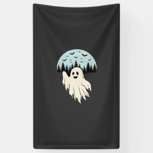 Halloween Ghost Moon Forest Design_1 Banner