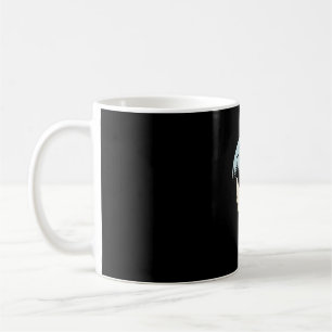 Halloween Ghost Moon Forest Design_1 Coffee Mug