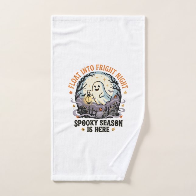 Halloween Ghost Moon Parade Hand Towel (Hand Towel)