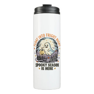 Halloween Ghost Moon Parade Thermal Tumbler
