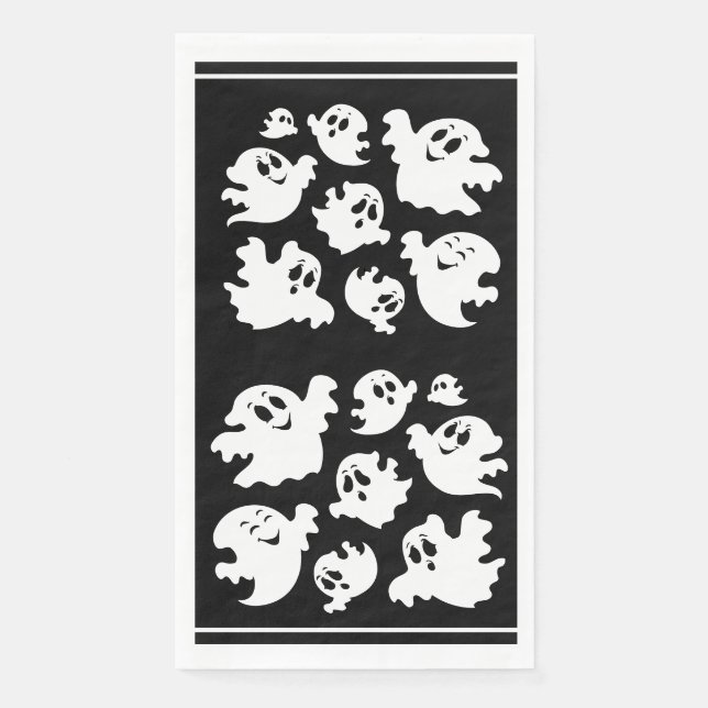 Halloween Ghost Napkin (Front)