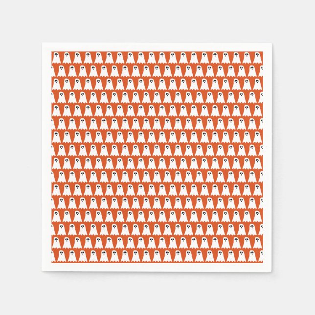 Halloween Ghost Napkin (Front)
