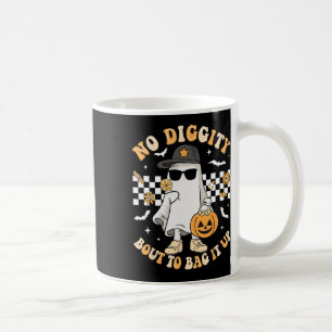 Halloween Ghost No Diggity Bout To G It Up Toddler Coffee Mug