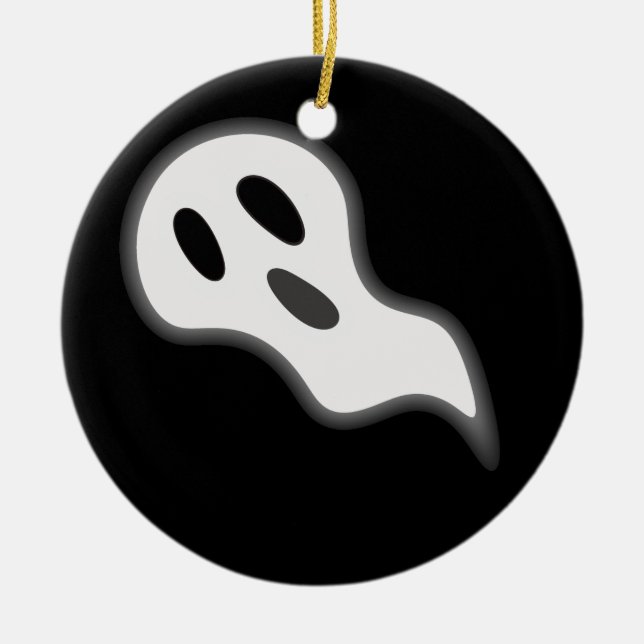 Halloween Ghost Ornament (Front)
