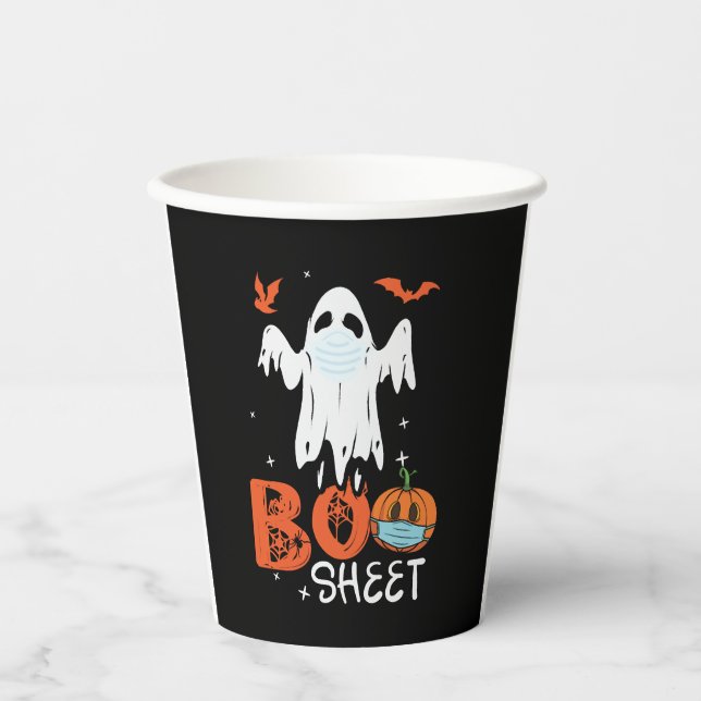 Halloween Ghost    Paper Cups (Front)