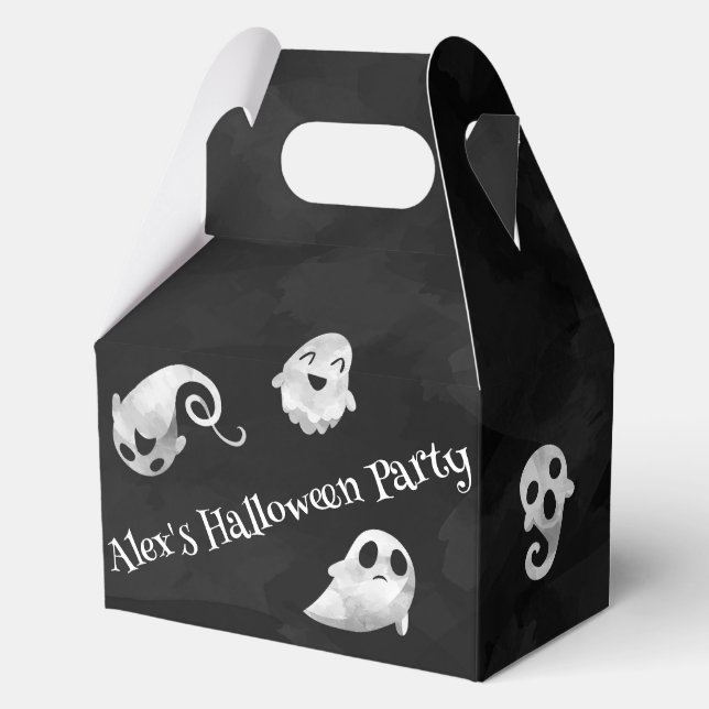 👻🎃 Halloween Ghost Party Box – Spooky & Fun Favo (Front)