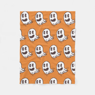 Halloween Ghost Pattern Blanket