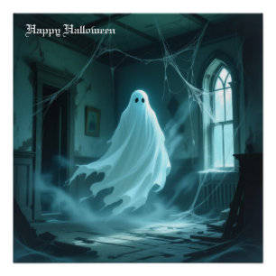 Halloween Ghost Poster