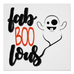 Halloween Ghost Poster