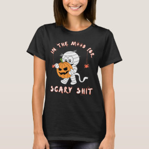 Halloween ghost pumpkin funny phrase T-Shirt