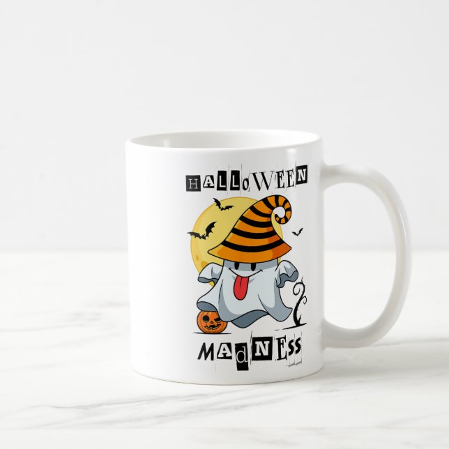Halloween Ghost Pumpkin S For Men  Coffee Mug (Right)
