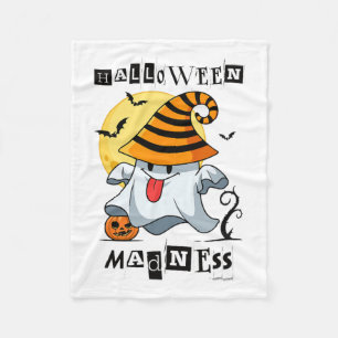 Halloween Ghost Pumpkin S For Men Fleece Blanket