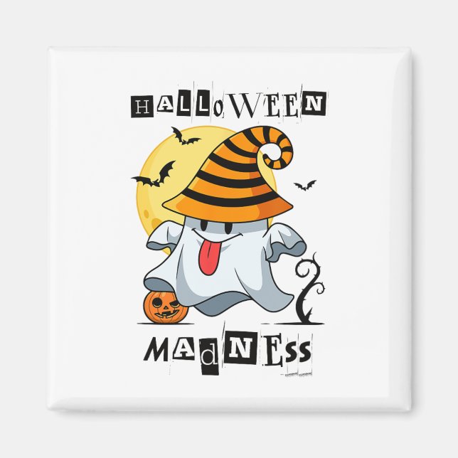 Halloween Ghost Pumpkin S For Men  Magnet (Front)