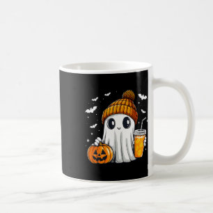 Halloween Ghost Pumpkin Spice Latte Autumn Fall Co Coffee Mug