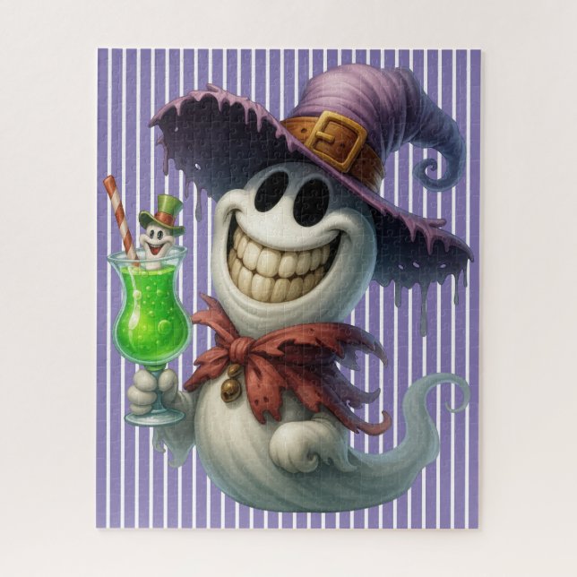 Halloween Ghost Puzzle (Vertical)