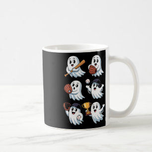 Halloween Ghost Sell Softll Pitcher Catcher Coffee Mug