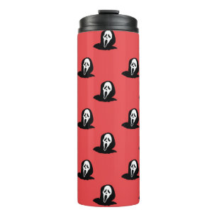 Halloween Ghost Silhouette Spooky Pattern. Thermal Tumbler