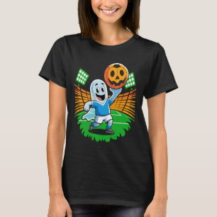 Halloween Ghost Soccer Player T-Shirt