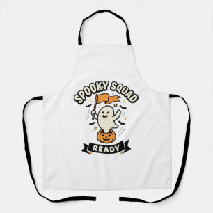 Halloween Ghost Squad Apron