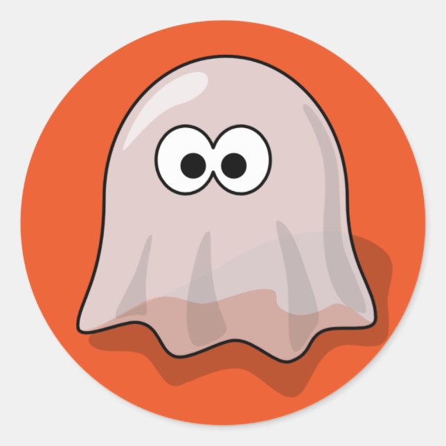 Halloween Ghost Stickers (Front)
