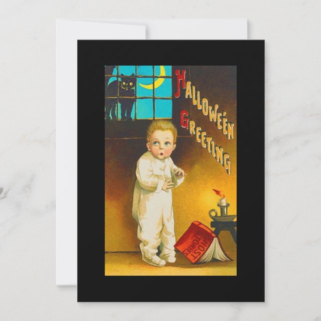 Halloween Ghost Stories Invitation (Front)