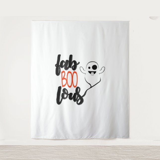 Halloween Ghost                    Tapestry (Front)