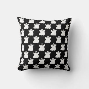 Halloween Ghost Throw Pillow