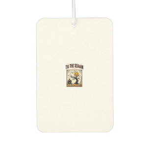 Halloween Ghost Tis The Season Haunted House_1 Car Air Freshener