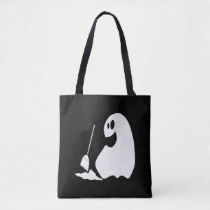 Halloween Ghost Tote Bag