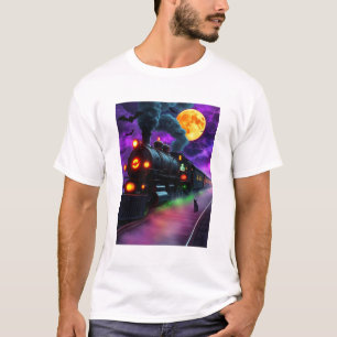 Halloween Ghost Train T-Shirt