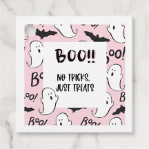 Halloween Ghost Treat Tag