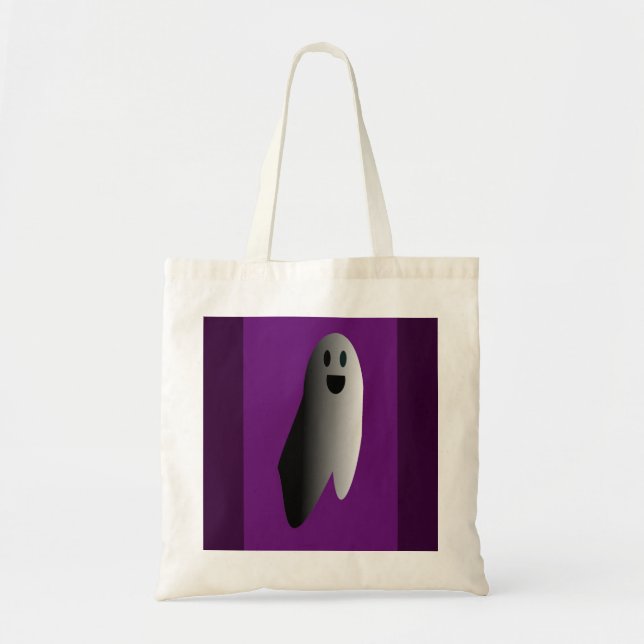Halloween ghost trick or treat bag (Front)