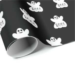 Halloween Ghost Wrapping Paper