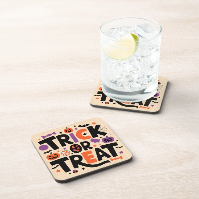 Halloween - ghostly festivities coaster (Right Side)