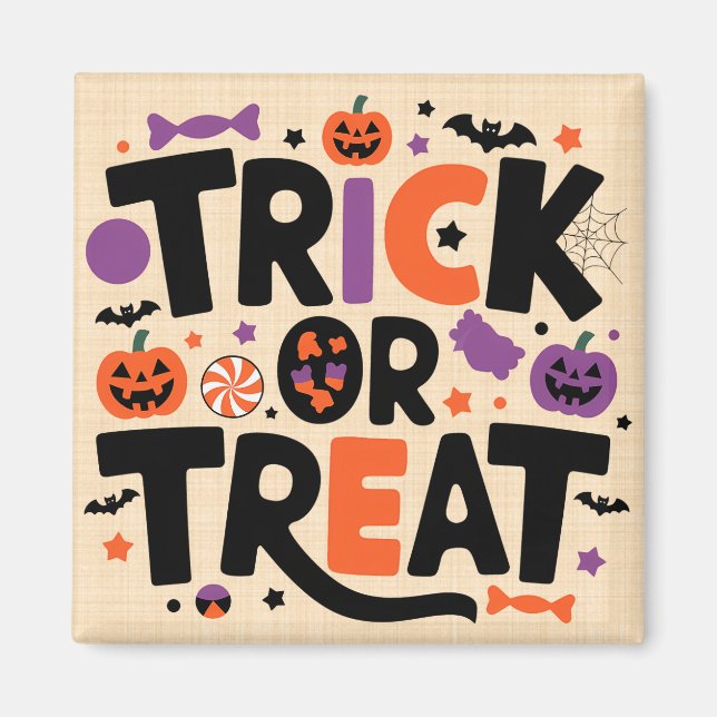 Halloween - ghostly festivities magnet (Front)