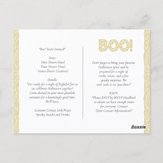 Halloween Ghostly  Postcard
