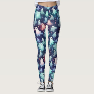 Halloween Ghosts and Goblins Leggings