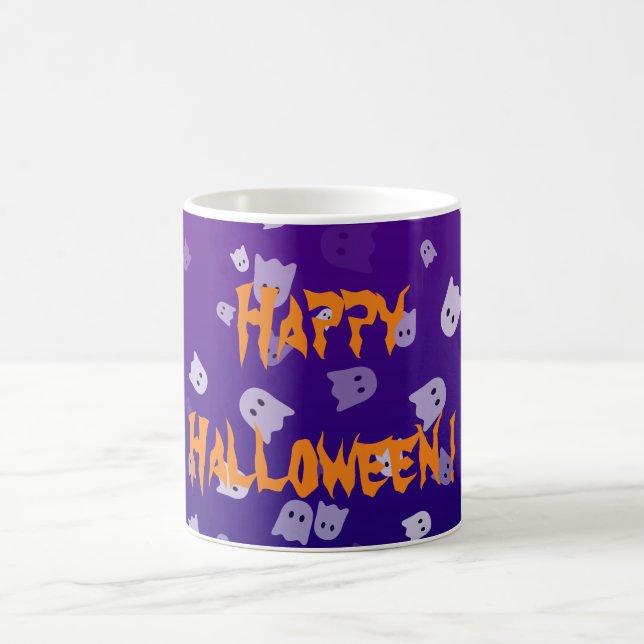 Halloween Ghosts Coffee Mug (Center)