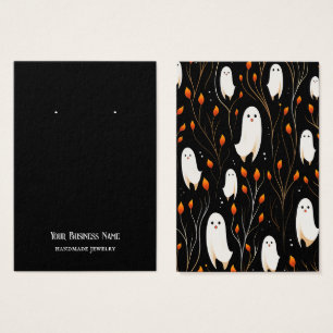 Halloween Ghosts Earring Display Card