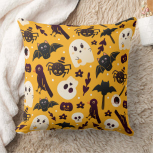 Halloween Ghosts & Ghouls Cushion
