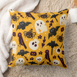 Halloween Ghosts & Ghouls Cushion
