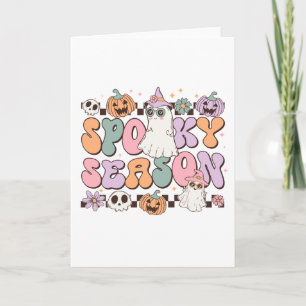 Halloween Ghosts Spooky Season Card