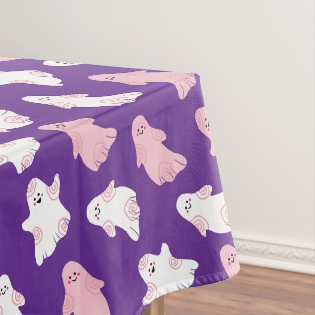 Halloween ghosts tablecloth (In Situ)