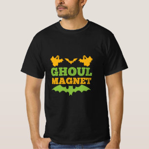 Halloween Ghoul Magnet Birthday T-Shirt