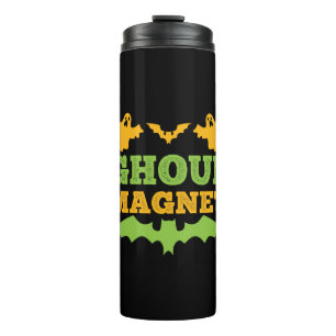 Halloween Ghoul Magnet Birthday Thermal Tumbler