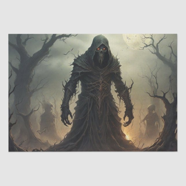 Halloween Ghoul Tissue Paper (Front)