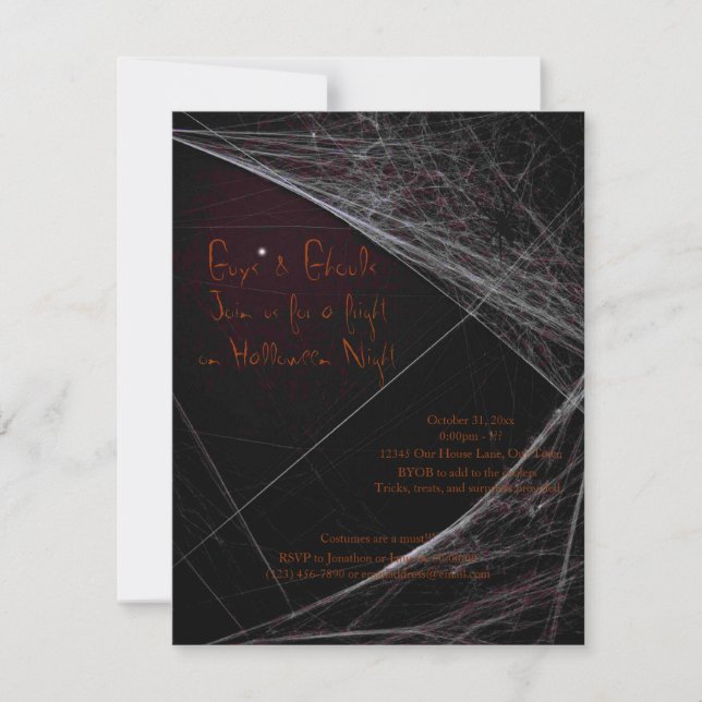 Halloween Ghouls Invitation (Front)