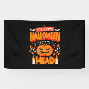 Halloween Gift Always Hallowen Inside Banner